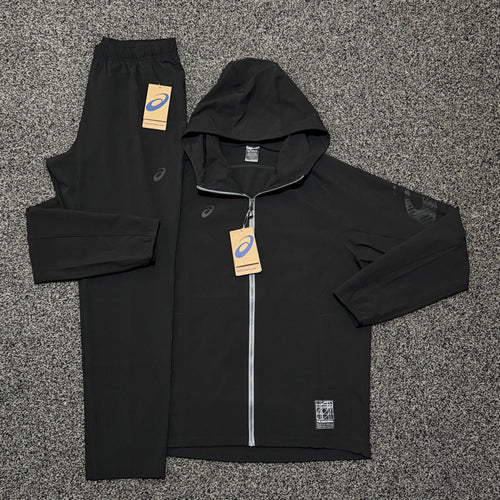 Asia Exclusive Asics Spiral Tracksuit Black
