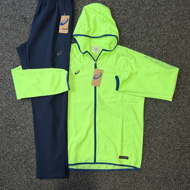 Asia Exclusive Asics Tracksuit Green/Navy