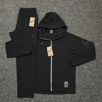 Asia Exclusive Asics Spiral Tracksuit Black