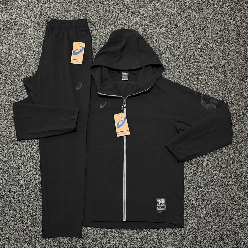 Asia Exclusive Asics Spiral Tracksuit Black